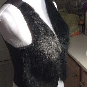 Girls Faux Fur Vest